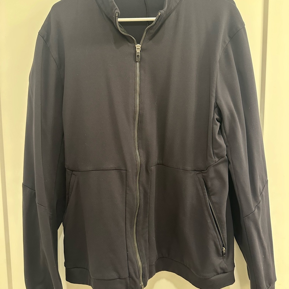 Lululemon Men's Black Zip-Up Jacket